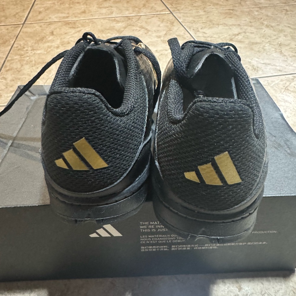 Adidas F50 League TF J Youth Soccer Cleats Black Gold Size 3 NWT - Picture 5 of 10